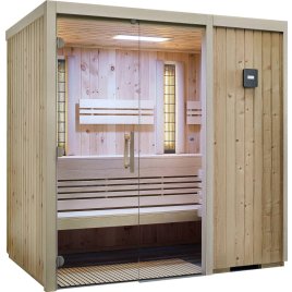 Sauna - Infraworld Optima Zirbe Profilbretter